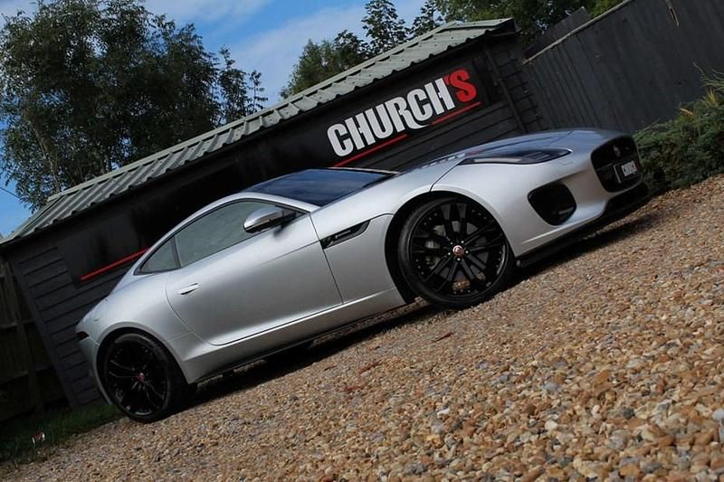 Silver Used 2020 Jaguar F-Type R-Dynamic Coupe | £36,990 (Good price) - Image 1/1