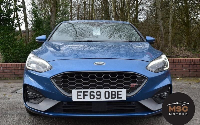 Used Ford Focus ST 280 HP (205 kW) 2020 Blue Hatchback