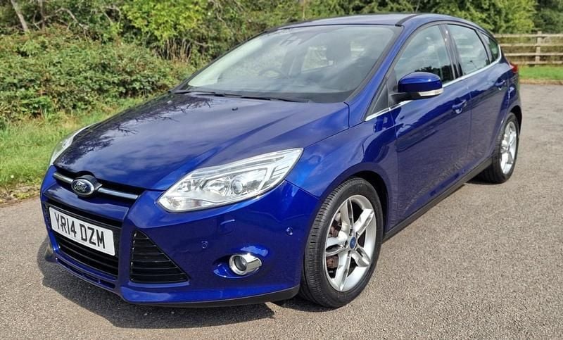 Blue Used 2014 Ford Focus Titanium X Hatchback | £4,295 (Fair price) - Image 1/4