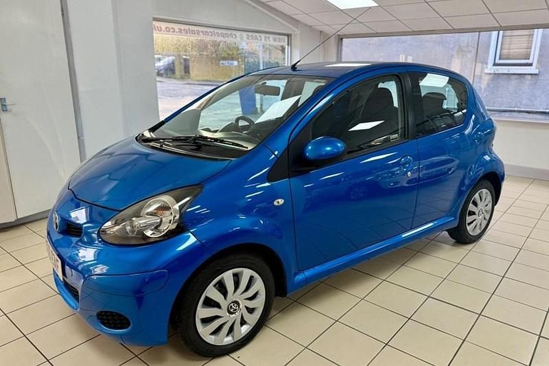 Blue Used 2010 Toyota Aygo Hatchback | £3,295 (Fair price) - Image 1/1