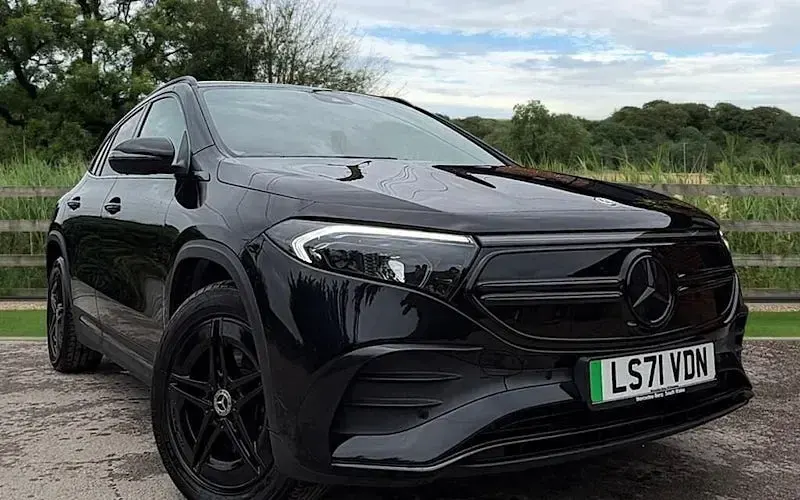 Used Mercedes EQA250 AMG line 139 kW (190 HP) 2021 Black SUV