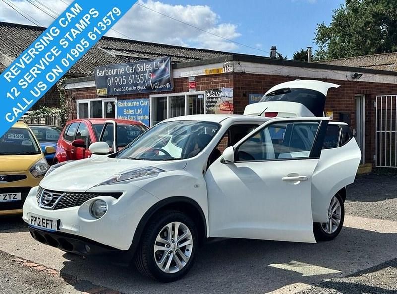 White Used 2012 Nissan Juke Acenta SUV | £4,999 (Good price) - Image 1/4
