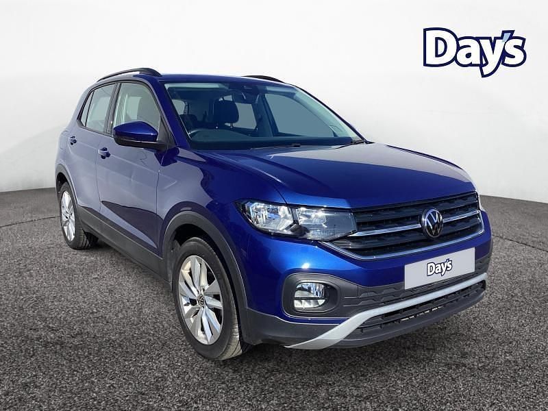 Used VW T-Cross SE 95 HP (69 kW) 2023 Blue SUV