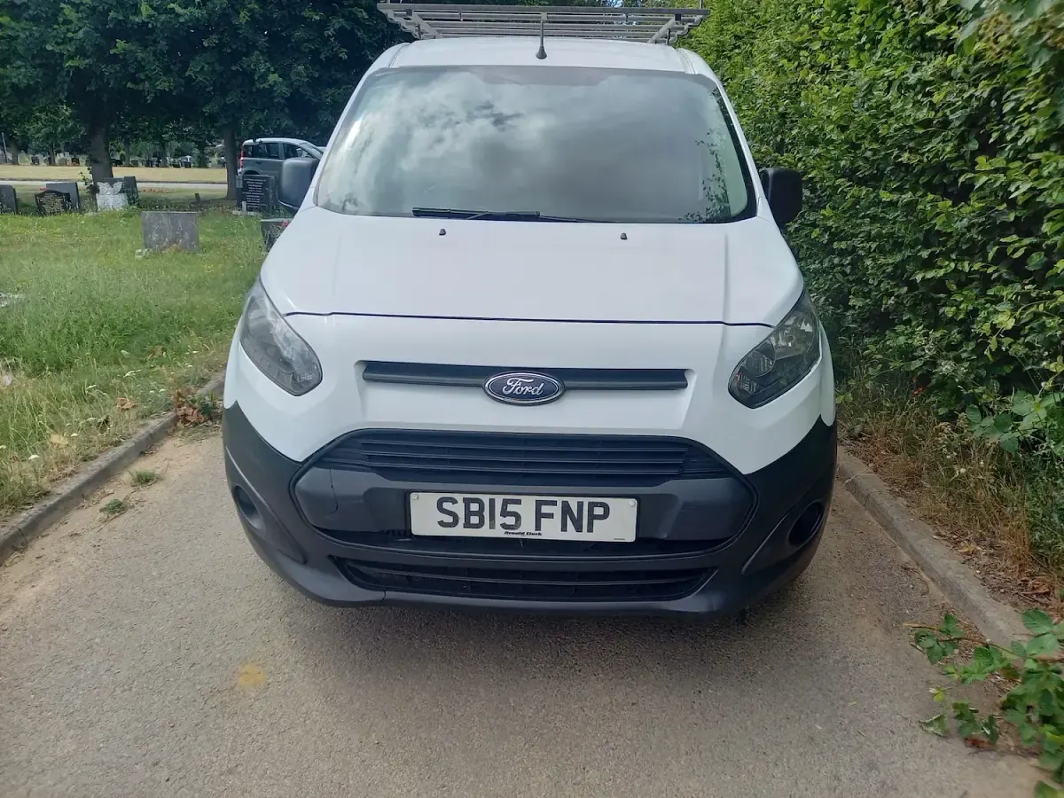 Used Ford Transit 95 HP (69 kW) 2015 White Van