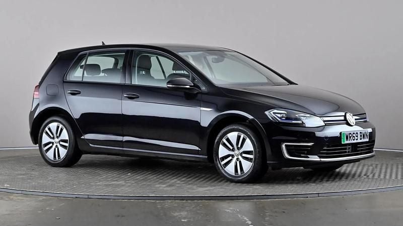 Used VW e-Golf 99 kW (135 HP) 2019 Black Hatchback