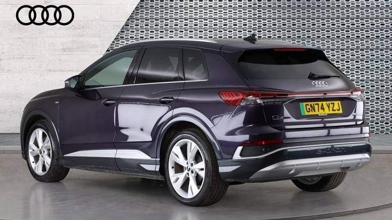 Used Audi Q4 e-tron S-Line 210 kW (286 HP) 2024 Mauve/purple SUV