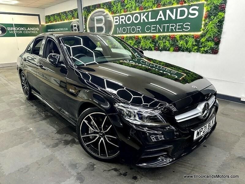 Black Used 2021 Mercedes C43 AMG Premium Sedan | £35,285 (Expensive) - Image 1/3