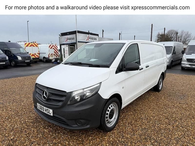 Used Mercedes Vito 136 HP (100 kW) 2020 White Van