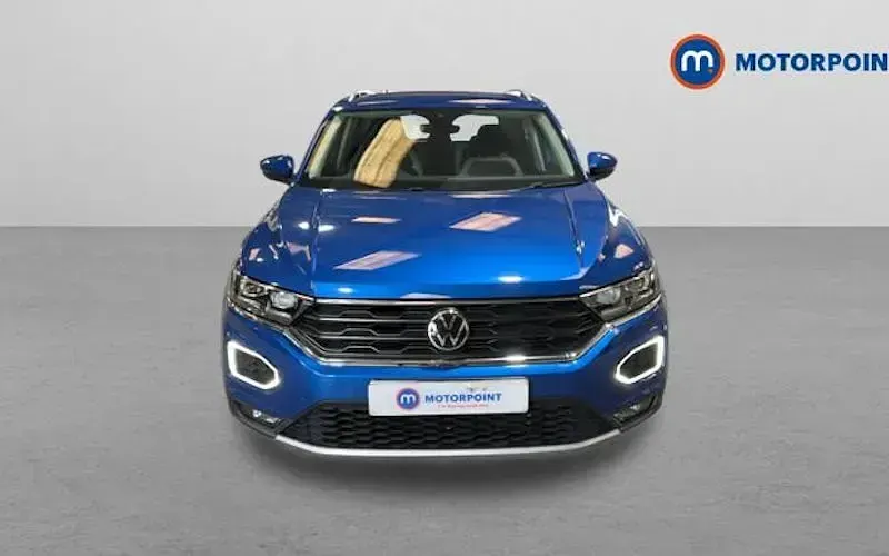 Used VW T-Roc SEL 150 HP (110 kW) 2021 Blue SUV