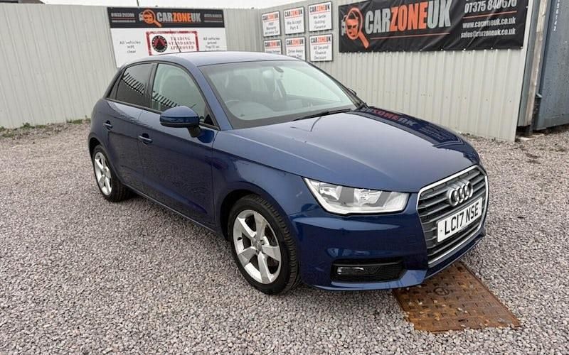 Used Audi A1 Sportback Sport 125 HP (91 kW) 2017 Blue Hatchback