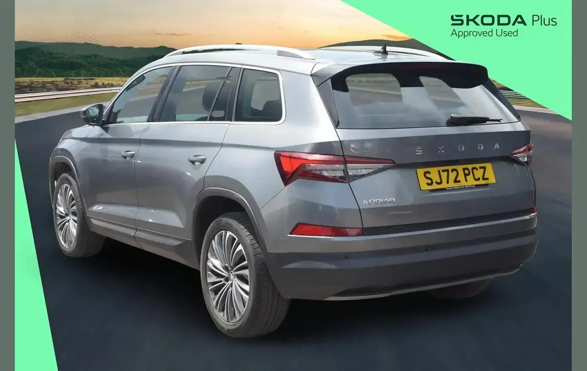 Used Skoda Kodiaq SE L Executive 150 HP (110 kW) 2023 Graphite grey metallic SUV