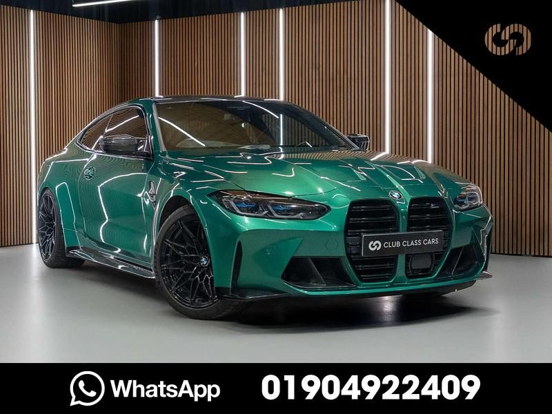 Green Used 2021 BMW M4 Competition Edition Coupe | £47,995 (Fair price) - Image 1/4