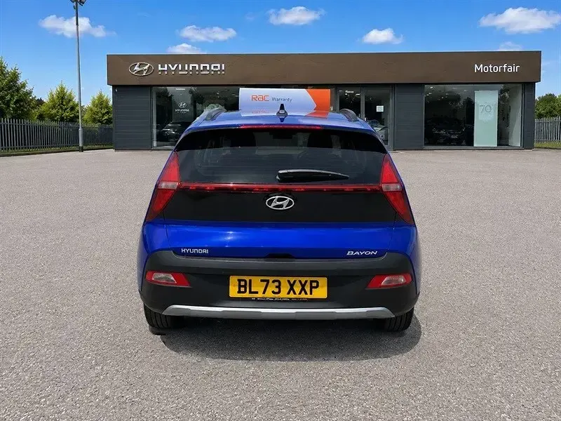 Used Hyundai Bayon SE 100 HP (73 kW) 2023 Blue SUV