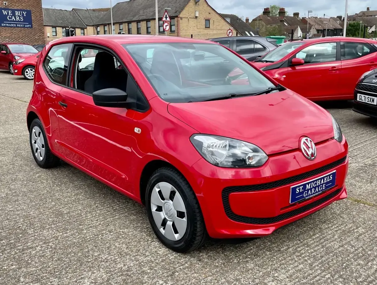Begagnad VW up! take up! 2012 Röd Halvkombi