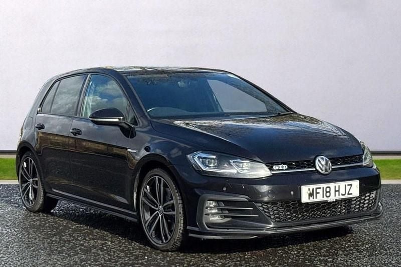 Used VW Golf VII GTD 184 HP (135 kW) 2018 Black Hatchback