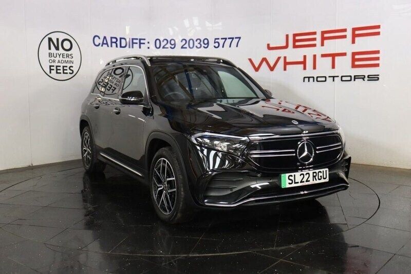 Black Used 2022 Mercedes EQB300 AMG Line Premium SUV | £27,988 (Good price) - Image 1/4