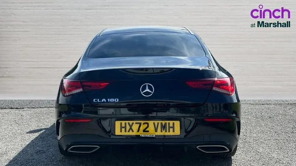 Used Mercedes CLA180 AMG Line Premium Plus 136 HP (100 kW) 2022 Black Sedan