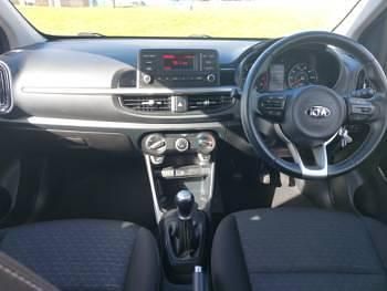 Used Kia Picanto 2021 Blue Hatchback