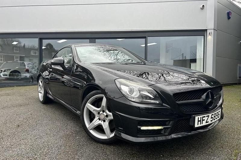 Black Used 2011 Mercedes SLK200 AMG Cabriolet | £6,995 (Fair price) - Image 1/1