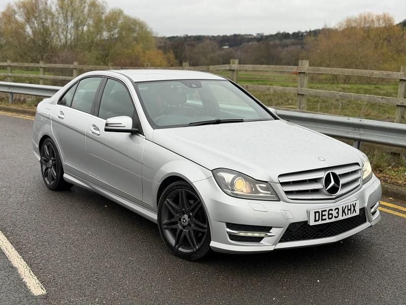 Silver Used 2013 Mercedes C220 AMG Sedan | £2,495 (Good price) - Image 1/4