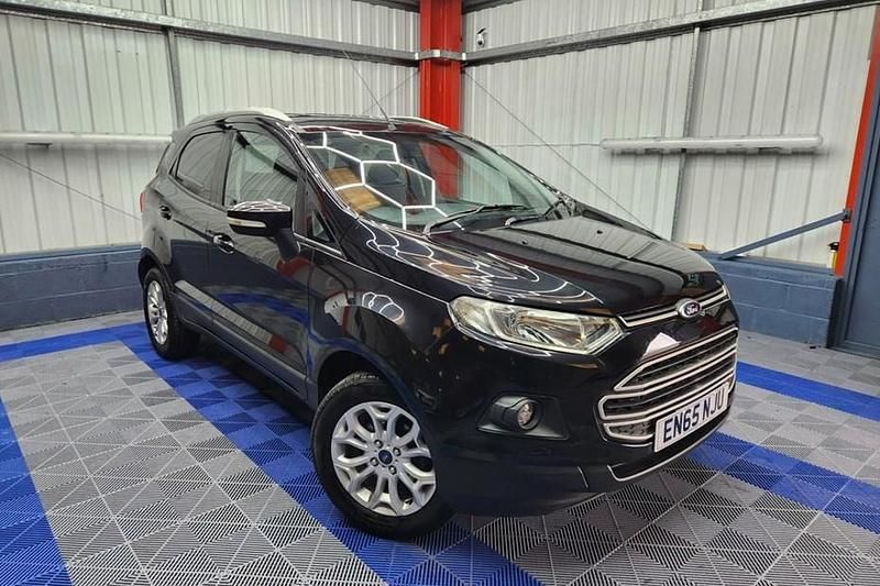 Used Ford Ecosport Zetec 125 HP (91 kW) 2015 Black SUV