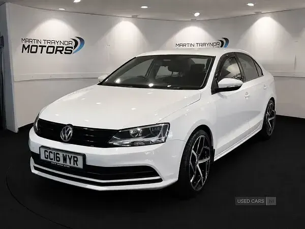 Used VW Jetta S 2016 White Sedan