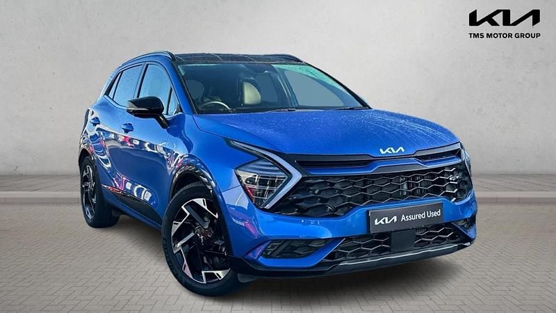 Blue Used 2024 Kia Sportage GT-Line S SUV | £31,574 (Good price) - Image 1/4