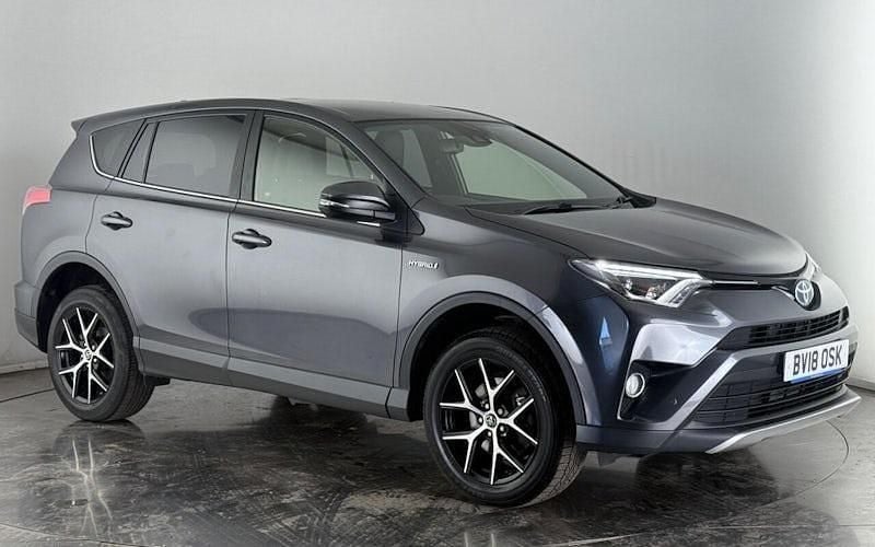 Grey Used 2018 Toyota RAV4 Hybrid Design SUV | £18,200 (Super price) - Image 1/3