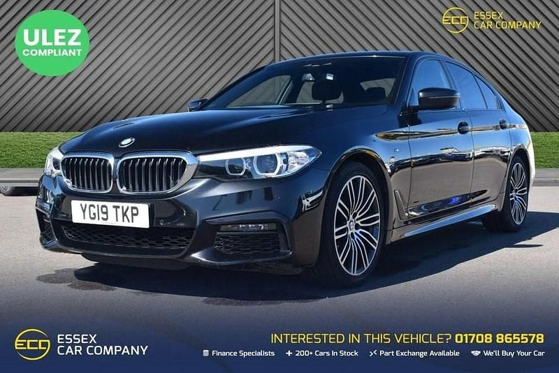 Used BMW 520 M Sport 190 HP (139 kW) 2019 Black Sedan