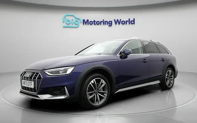 Used Audi A4 Allroad Sport 204 HP (150 kW) 2021 Blue Estate
