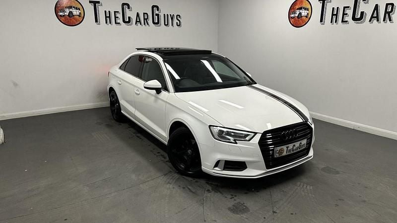 Used Audi A3 Sport 116 HP (85 kW) 2018 White Sedan