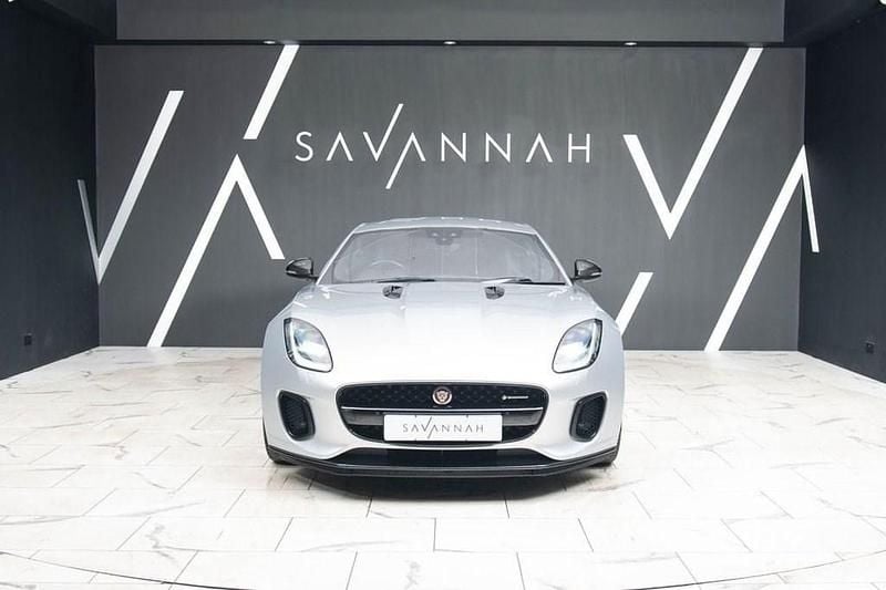 Used Jaguar F-Type R-Dynamic 300 HP (220 kW) 2019 Silver Coupe