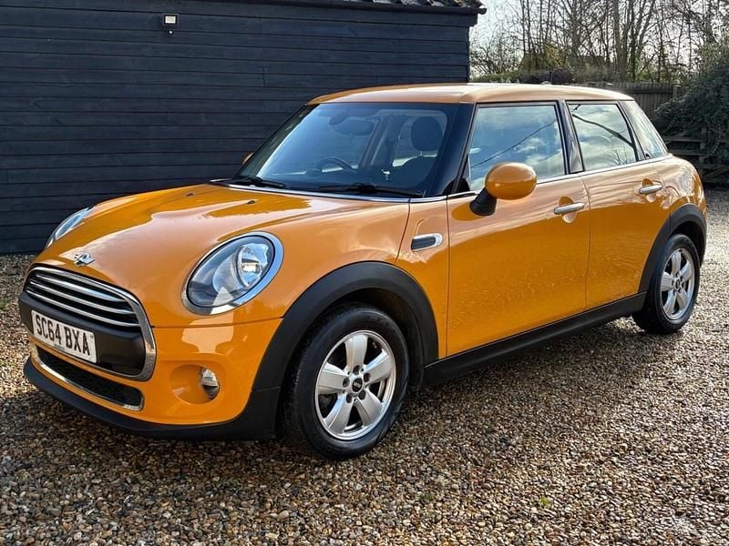 Used Mini ONE Hatch 102 HP (75 kW) 2014 Orange Hatchback