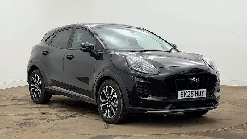 Used Ford Puma Titanium 125 HP (91 kW) 2025 Black SUV