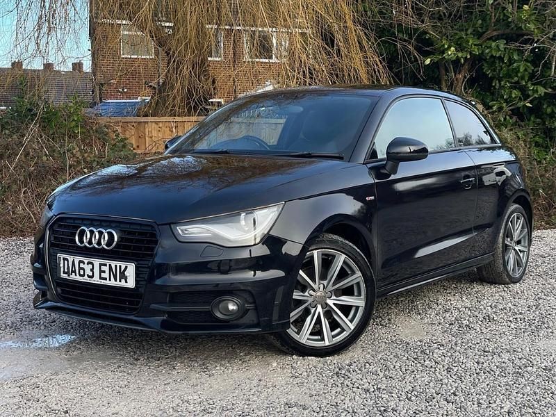 Used Audi A1 S-Line 122 HP (89 kW) 2013 Black Hatchback