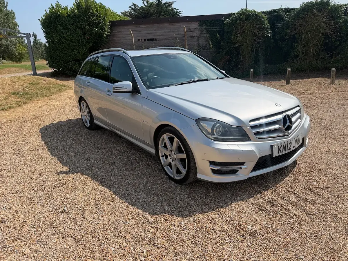 Used Mercedes C220 2012 Silver Estate