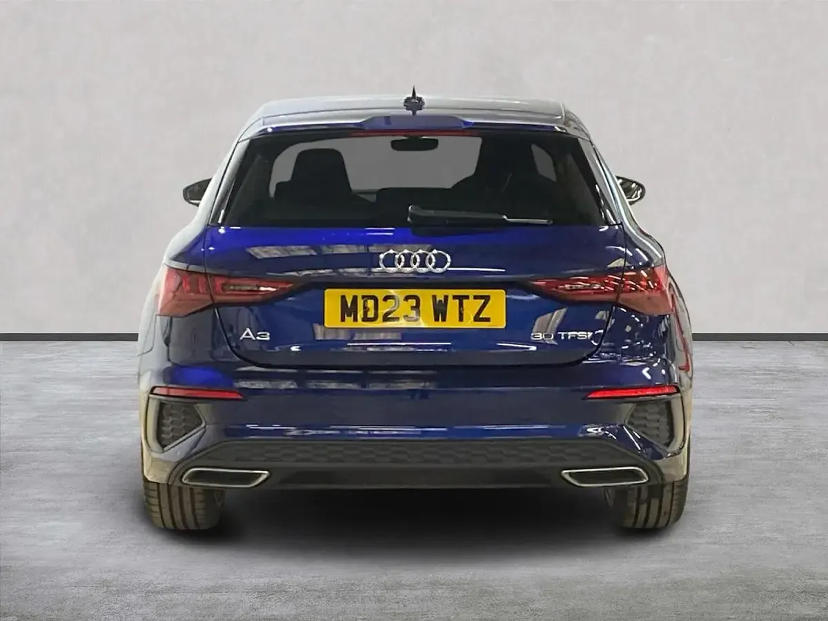 Used Audi A3 Sportback S-Line 110 HP (80 kW) 2023 Blue Hatchback