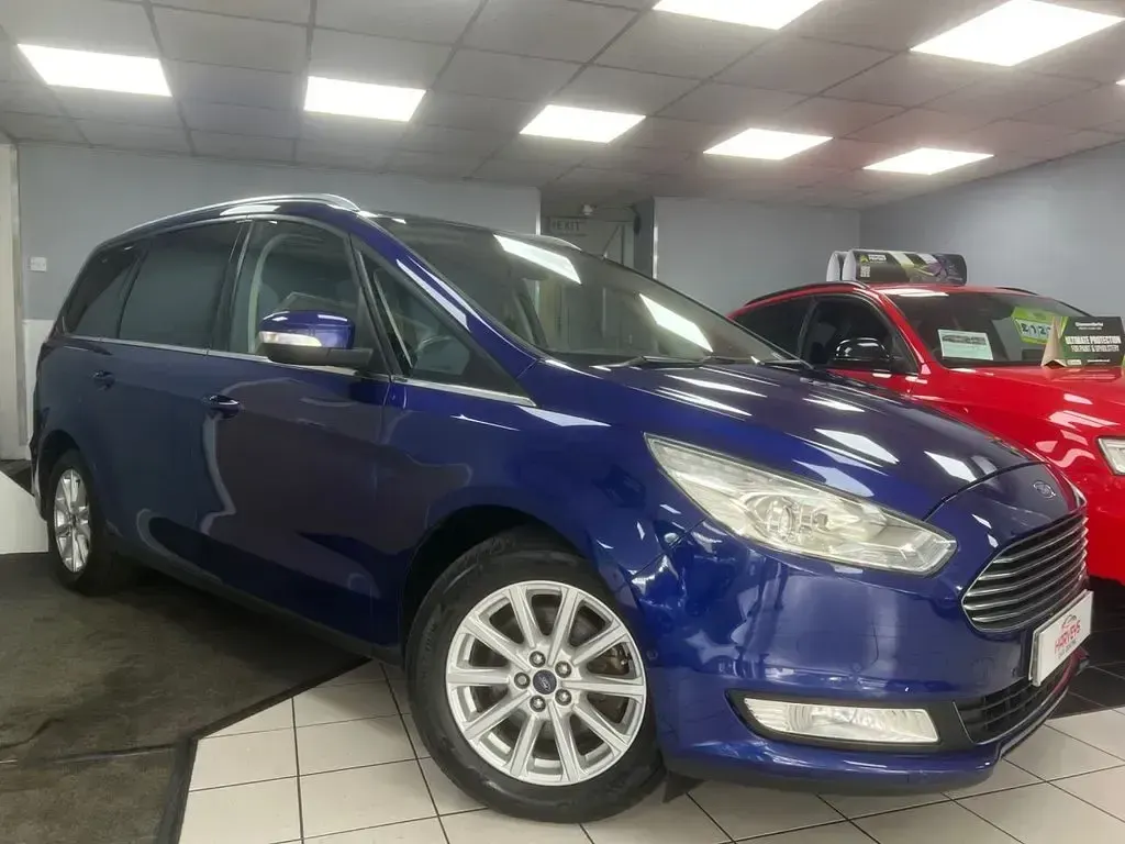 Used Ford Galaxy Titanium X 150 HP (110 kW) 2017 Blue MPV