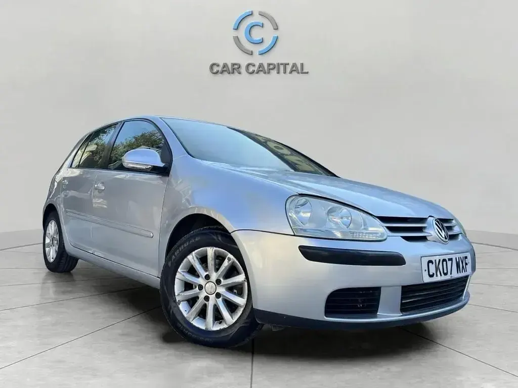 Used VW Golf V Match 113 HP (83 kW) 2007 Silver Hatchback