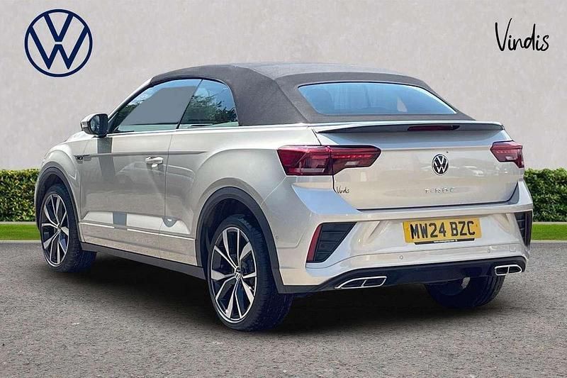Used VW T-Roc Cabriolet R-line 148 HP (108 kW) 2024 Silver Cabriolet