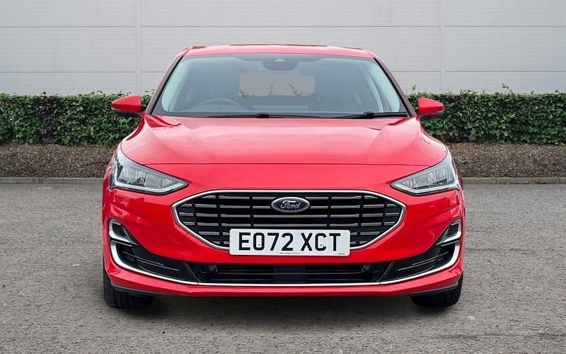 Usado Ford Focus Titanium 155 HP (114 kW) 2022 Vermelho Citadino