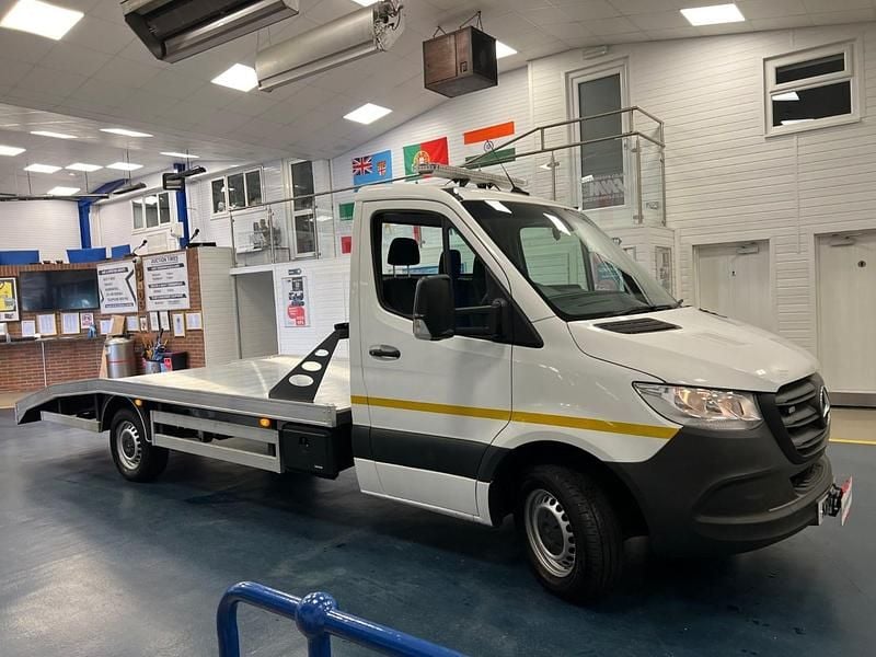 Begagnad Mercedes Sprinter Progressive 150 HK (110 kW) 2021 Vit Van