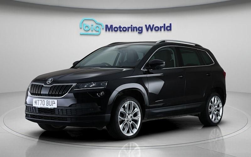 Used Skoda Karoq SE L 116 HP (85 kW) 2020 Black SUV