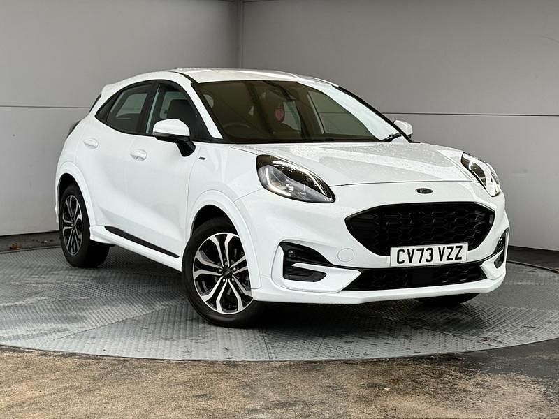White Used 2023 Ford Puma ST-Line Hatchback | £18,999 (A bit pricey) - Image 1/4