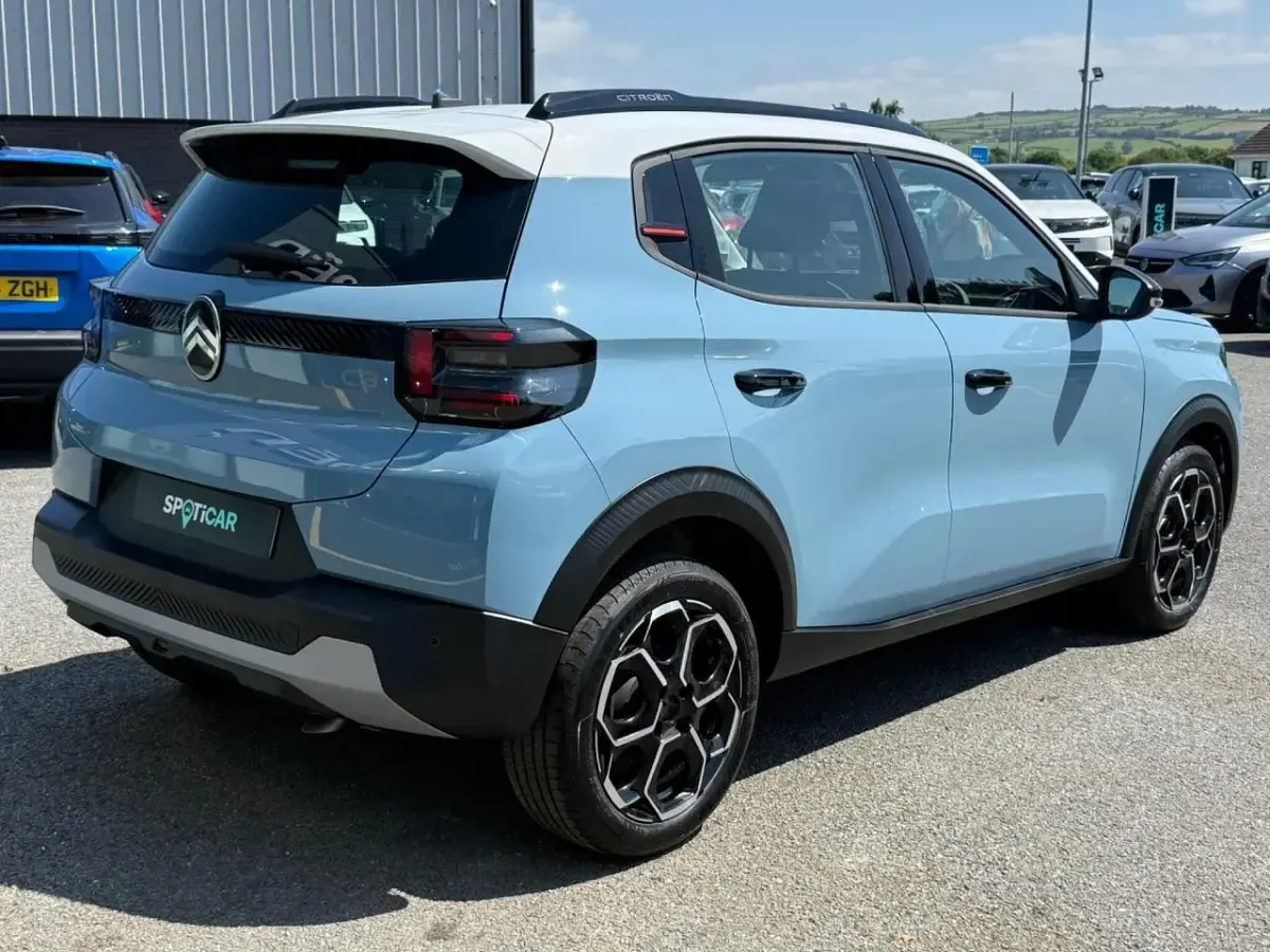 New Citroën C3 PureTech 100 HP (73 kW) 2026 Blue SUV