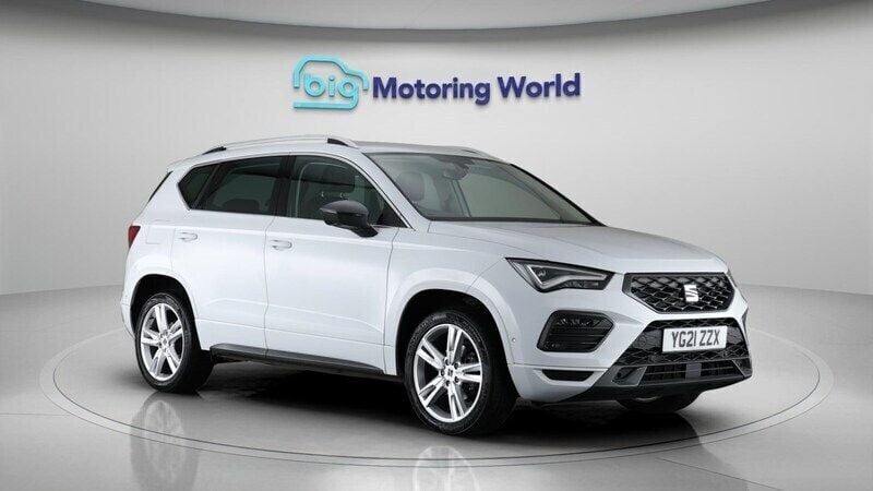 White Used 2021 Seat Ateca FR SUV | £17,200 (Fair price) - Image 1/4