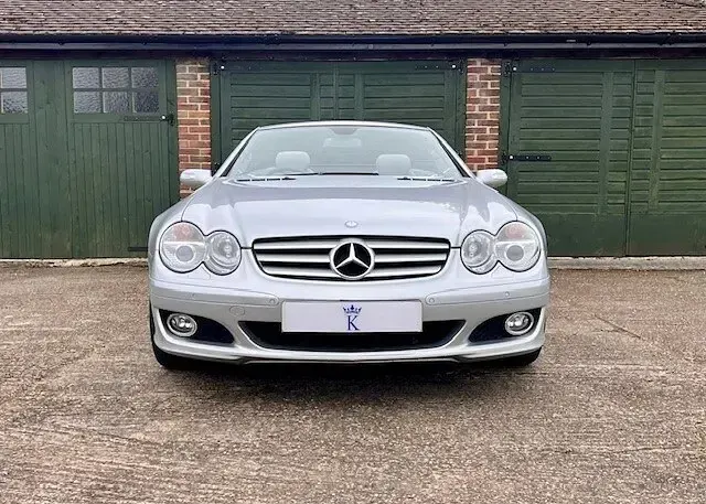 Used Mercedes SL500 2008 Silver Cabriolet
