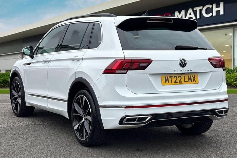 Used VW Tiguan R-line 150 HP (110 kW) 2022 White SUV