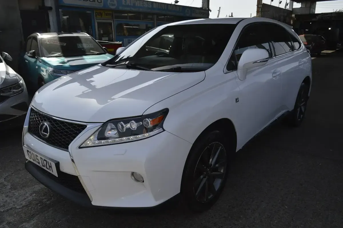 Used Lexus RX450h Sport Line 2015 White SUV