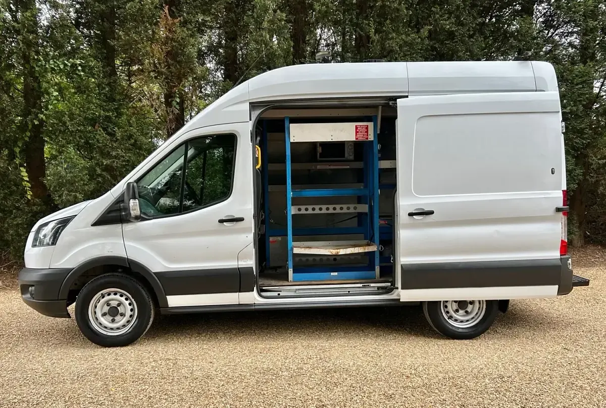 Used Ford Transit 130 HP (95 kW) 2019 White Van